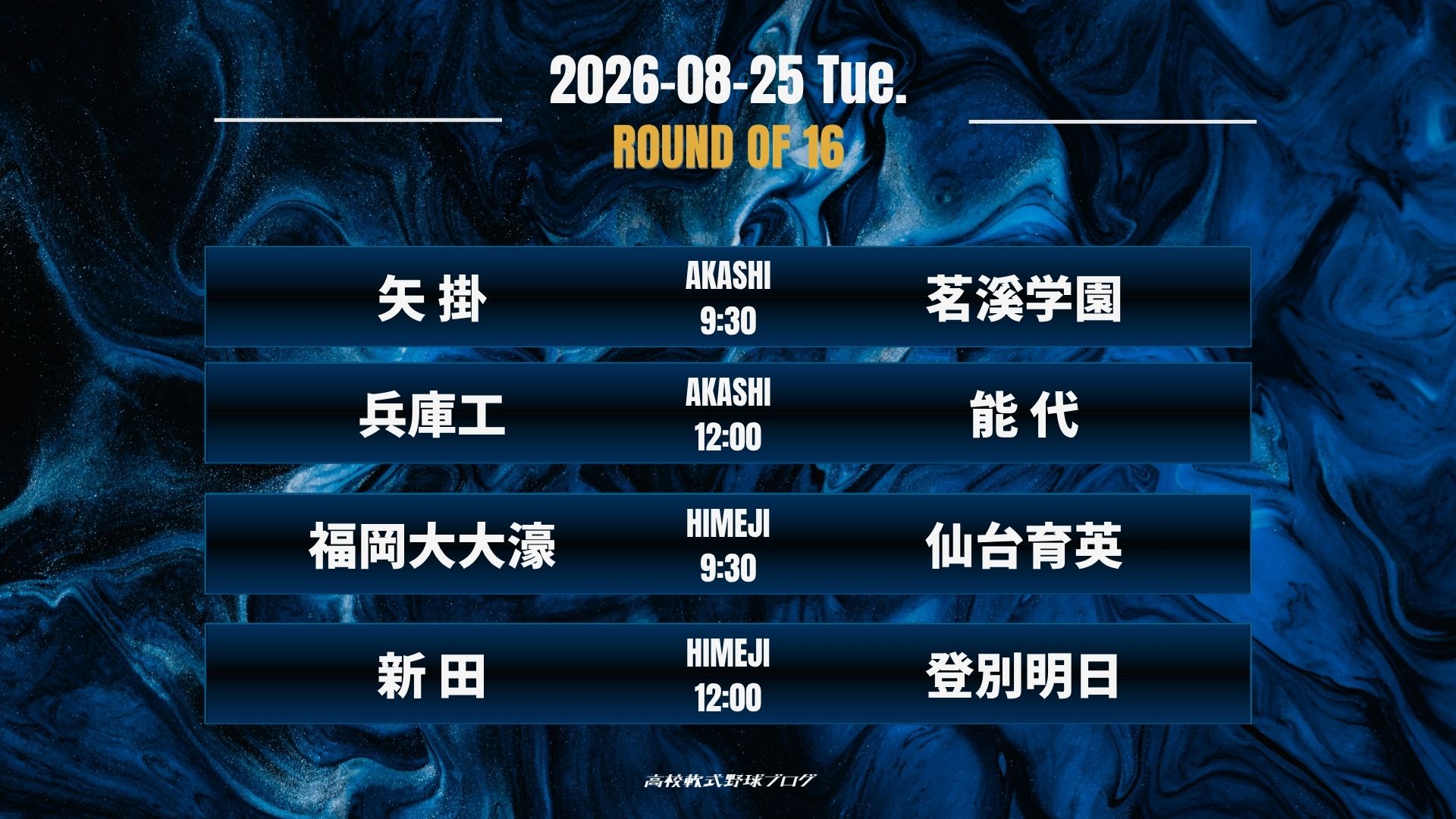 第71回全国高校軟式野球選手権大会